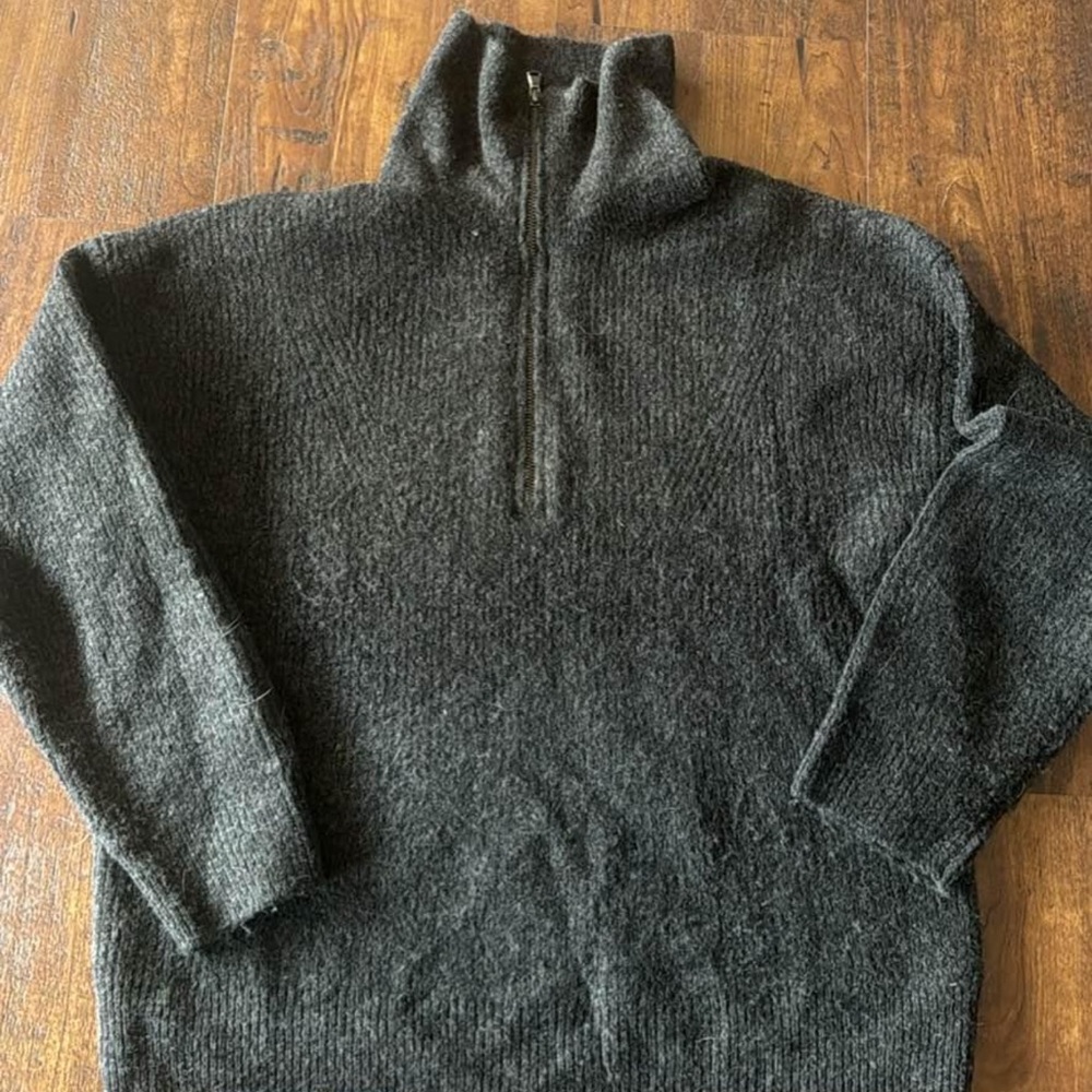 J Crew Green Sweater